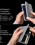 Passport Shell 2.0 - Cartera de viaje ultraligera