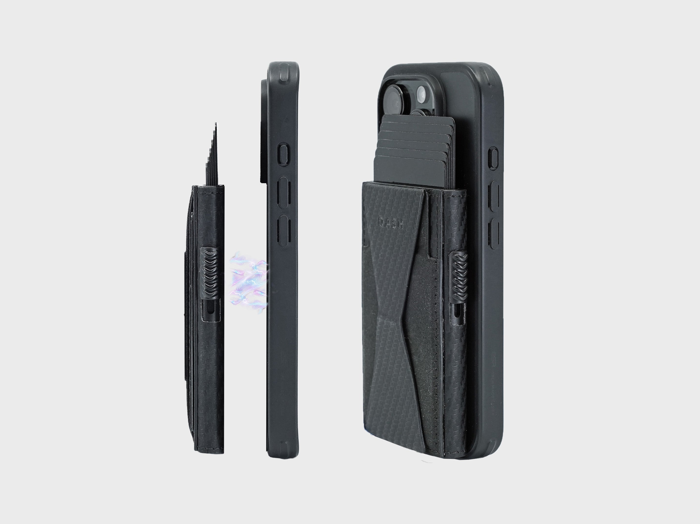 MagSafe Stando - Ejector Wallet + Phone Stand Dash Wallets MagSafe Stando - Ejector Wallet + Phone Stand Dash Wallets