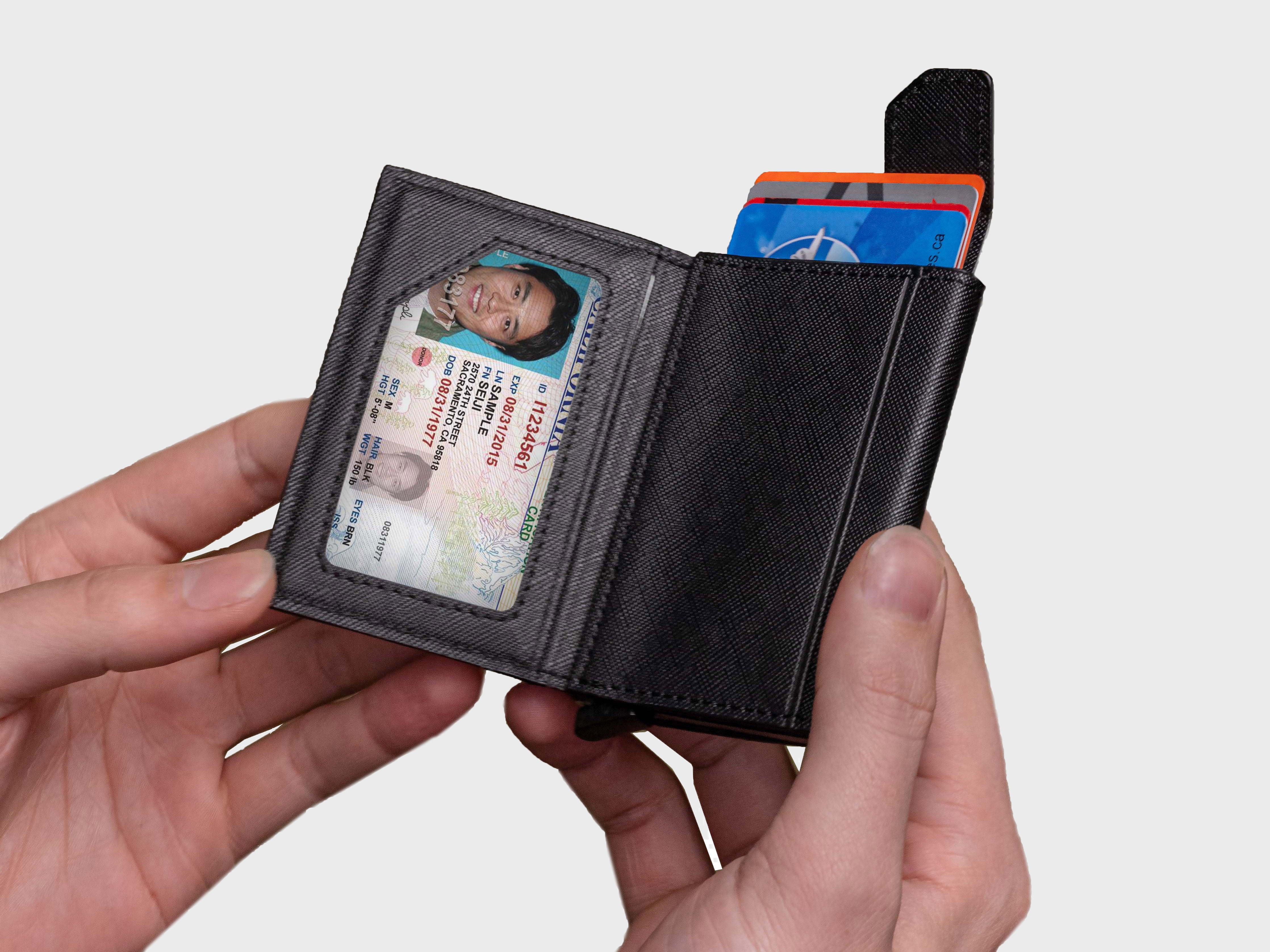 HoJ Co. RIP Money Clip Wallet | Super Strong Magnetic Clip | Slim Front  Pocket Wallet | Minimalist Card Wallet with Money Clip | Small Card Case