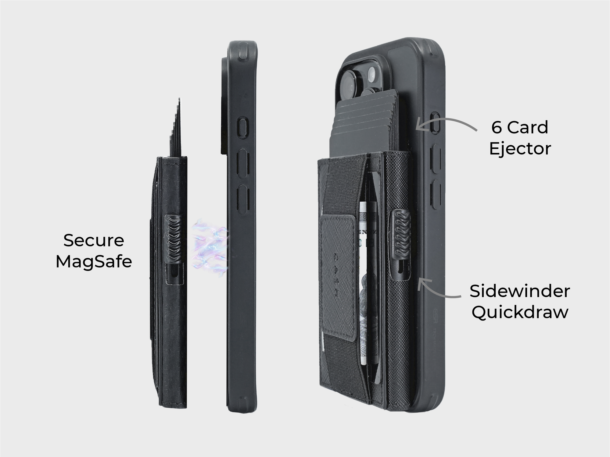 MagSafe Bando - Ejector Magnetic Wallet Dash Wallets MagSafe Bando - Ejector Magnetic Wallet Dash Wallets