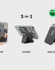 3-in-1 Wallet, Stand, Grip